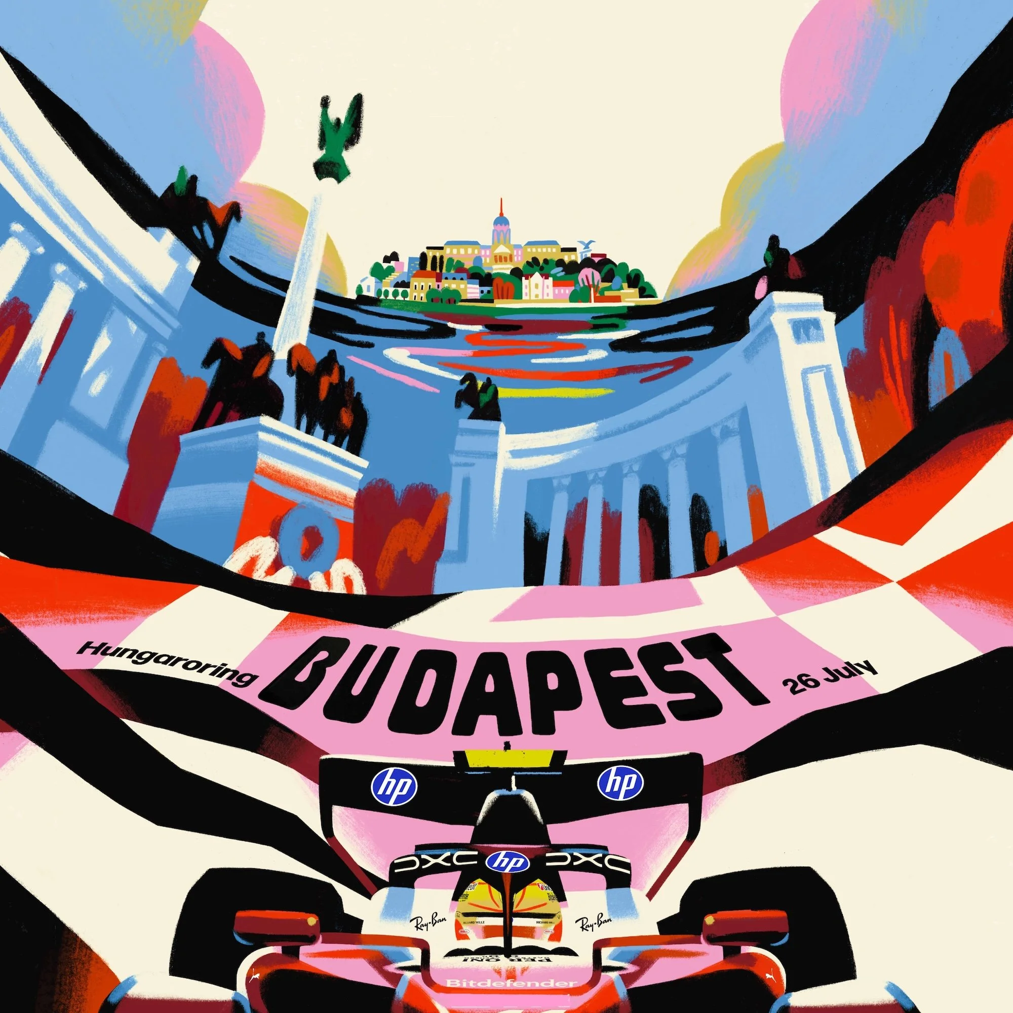 2026 Hungarian Grand Prix Posters