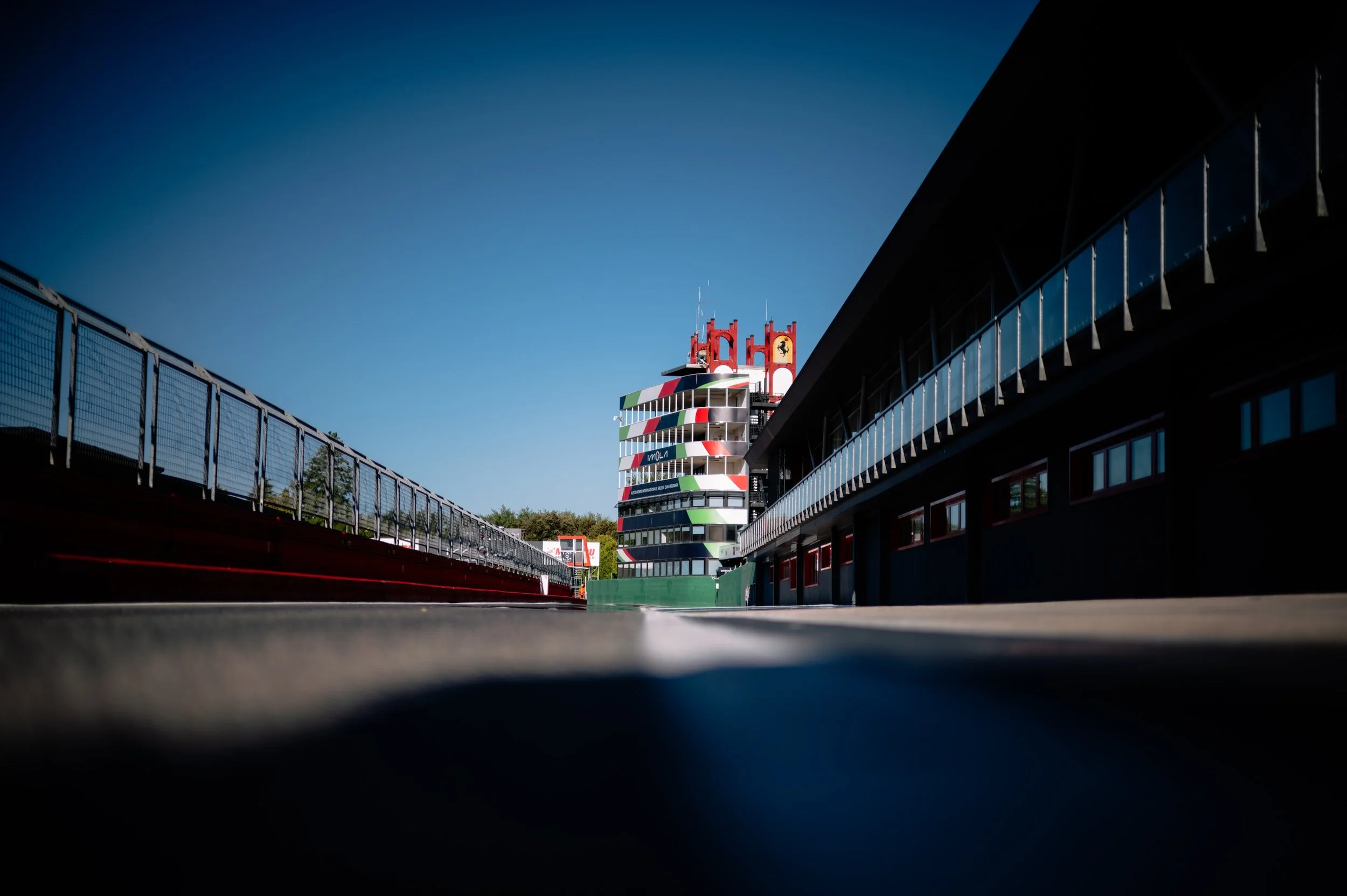 Ferrari and Racing Bulls Pirelli testing at Imola