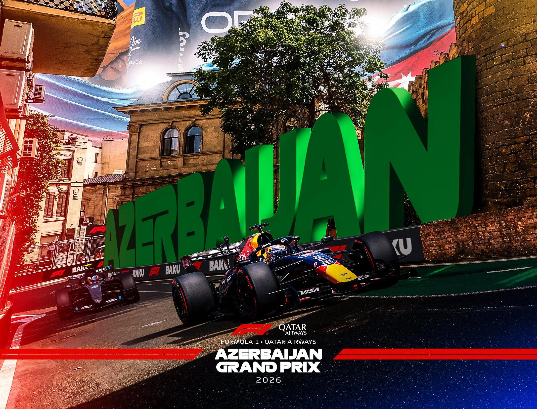 2026 Azerbaijan Grand Prix Posters