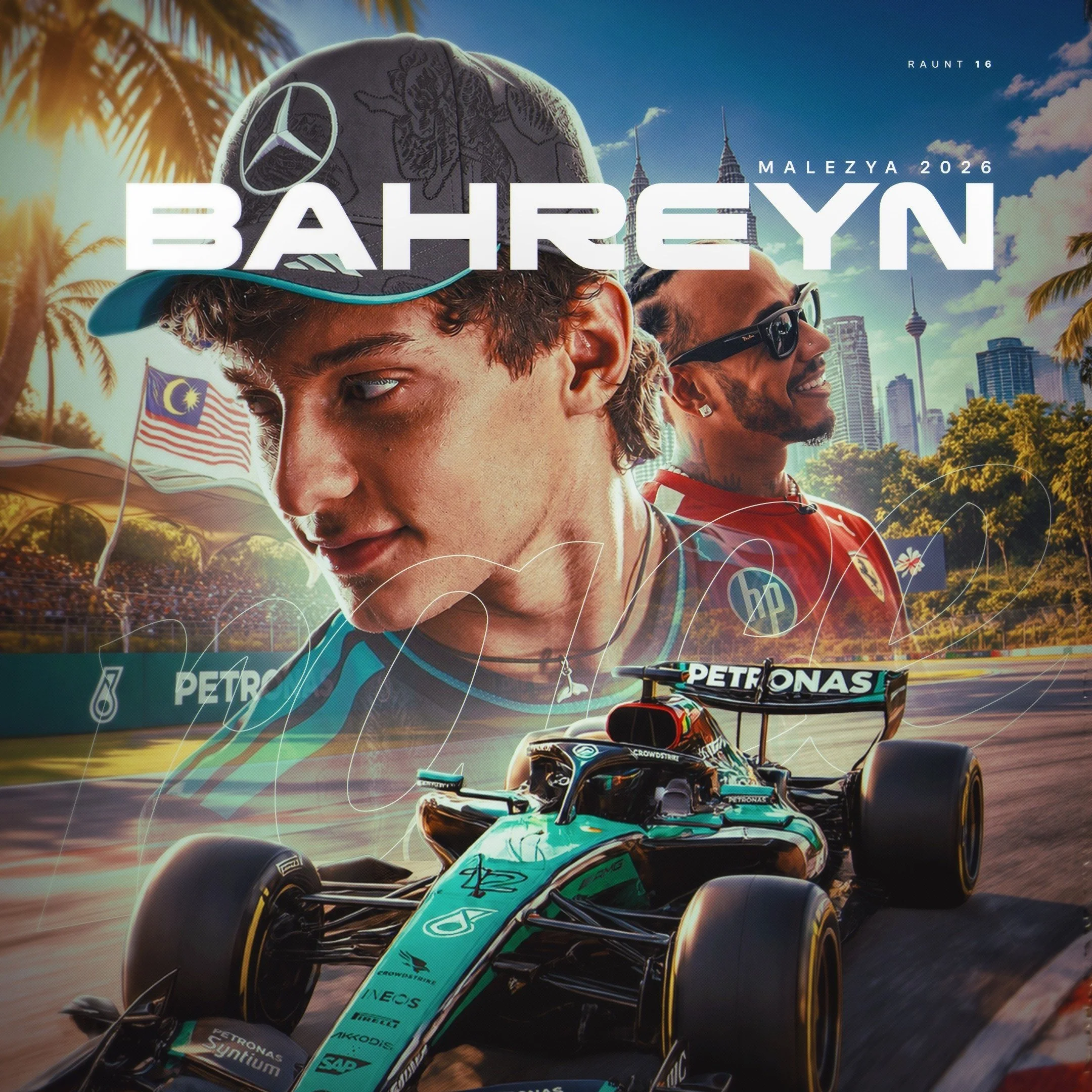 2026 Bahrain GP at Sepang Posters