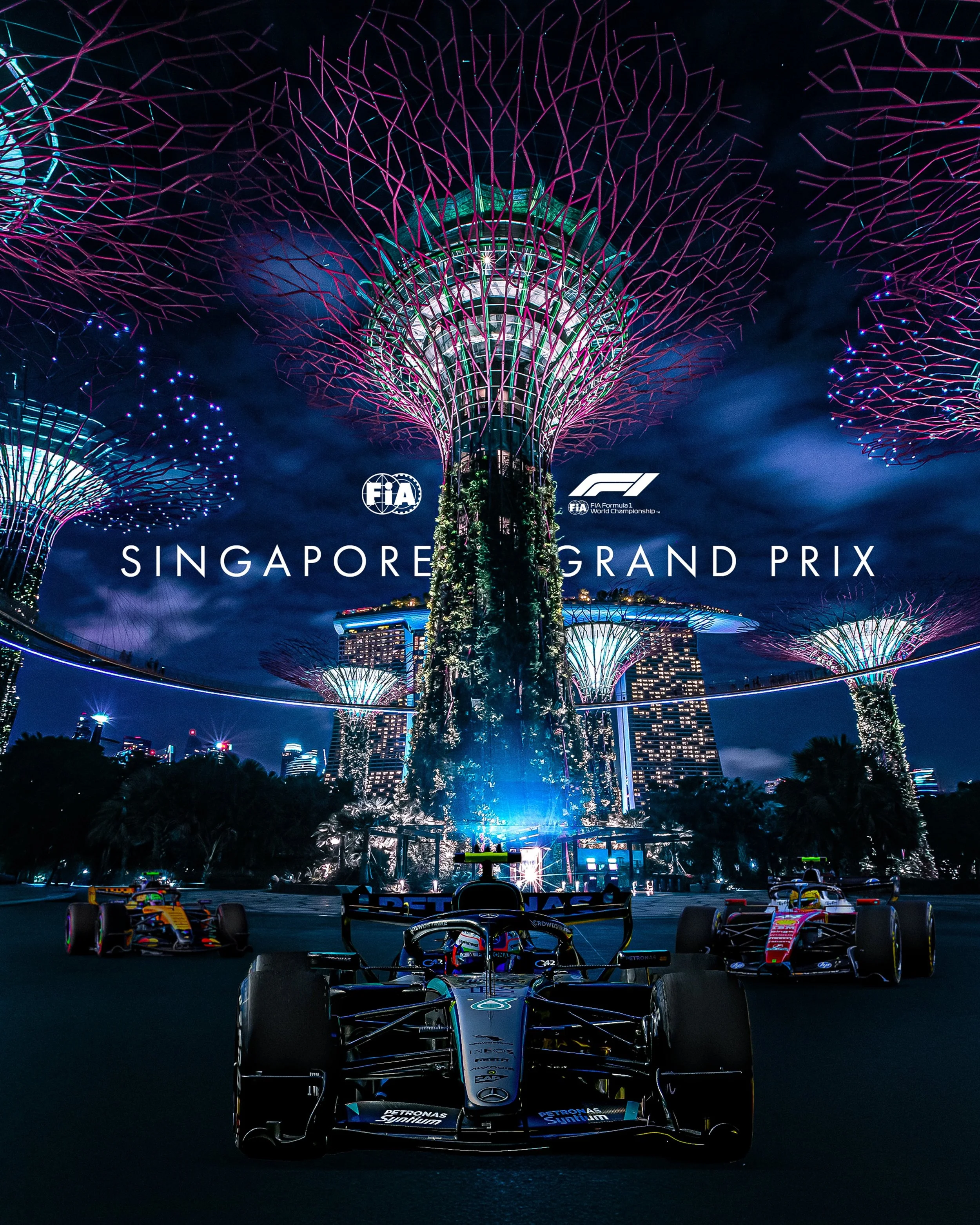 2026 Singapore Grand Prix Posters