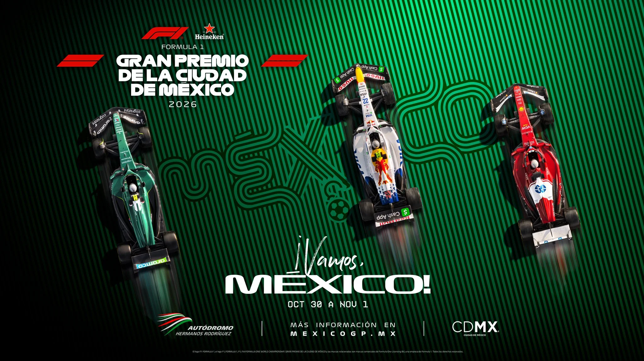 2026 Mexico City Grand Prix Posters