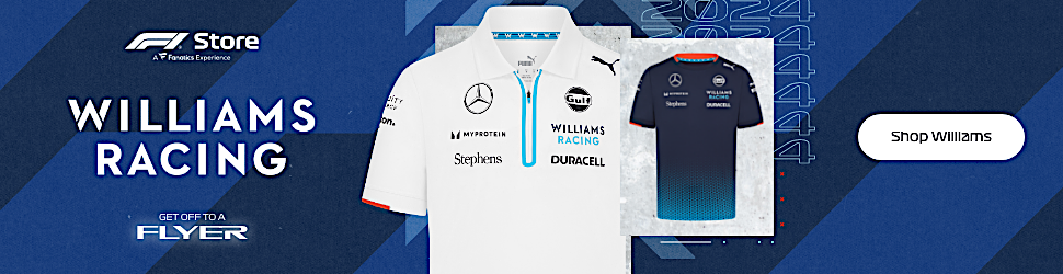 Shop Williams Formula 1 merch at the F1 Store