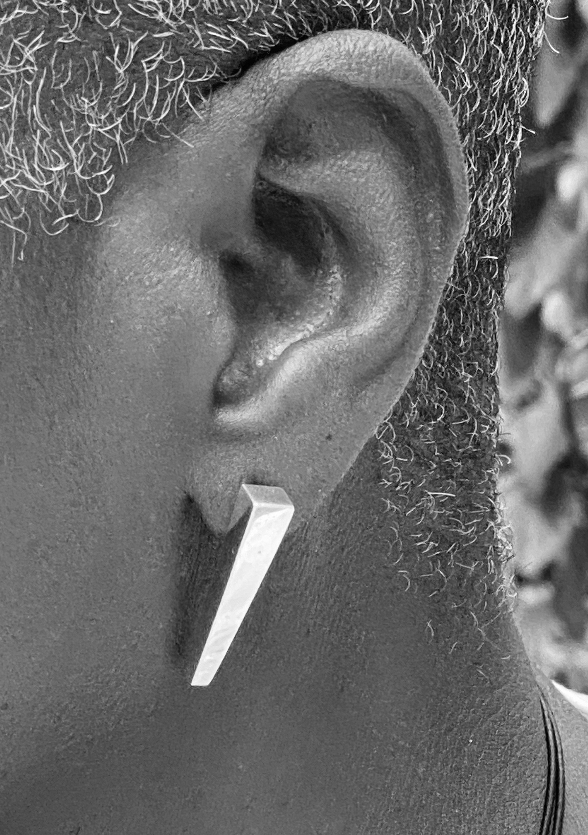 RECTILINEAR DROP EARRINGS