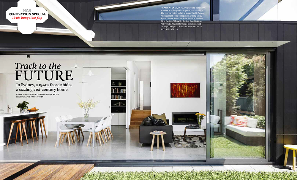 Our 'Back to Front House' in Rodd Point has been featured in an article in the current issue of Australian House and Garden magazine. Thank you to Judy Barouch for the text, and to our lovely clients for making their house available for the photo shoot. Photos of the project and a PDF of the article can be viewed in the SELECTED PROJECTS section.