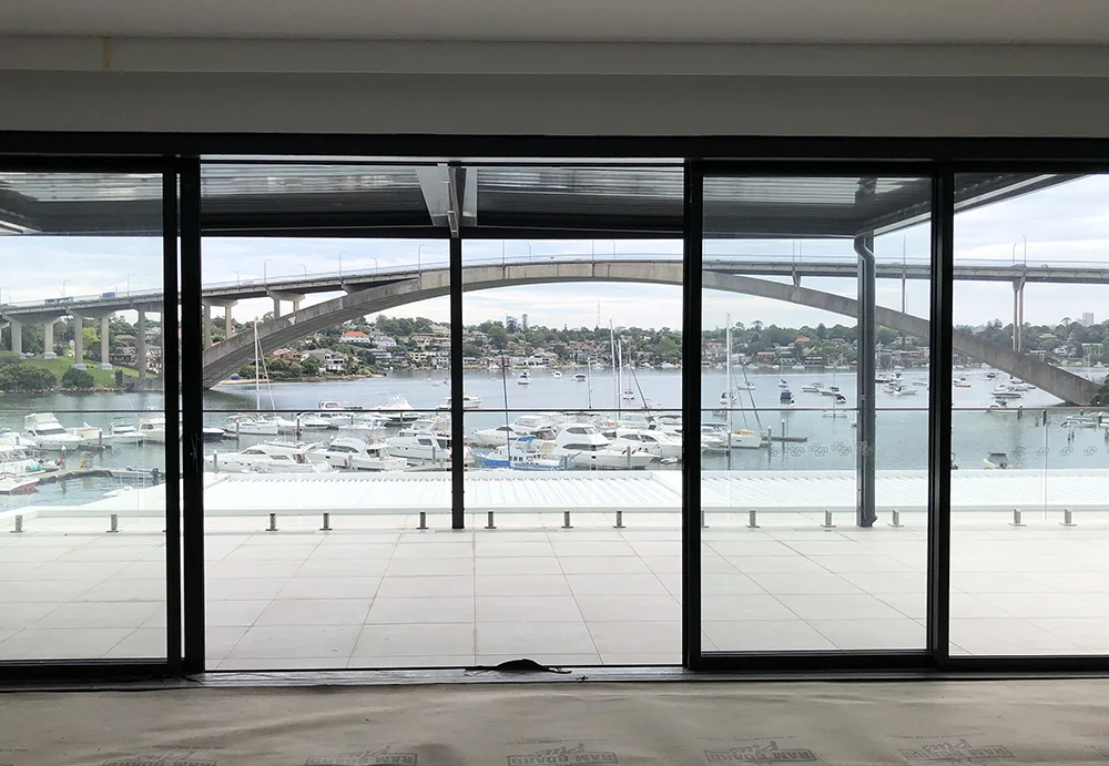 Our apartment project on the Drummoyne waterfront is nearing completion, with some internal details to finalise along with landscaping before the new residents move in. Our builder Ferrocon have done an amazing job working with a variety of site constraints to deliver this project, which includes nine luxury units with two levels of underground carparking. The majority of the units face north towards views of the Gladesville bridge and Parramatta River.