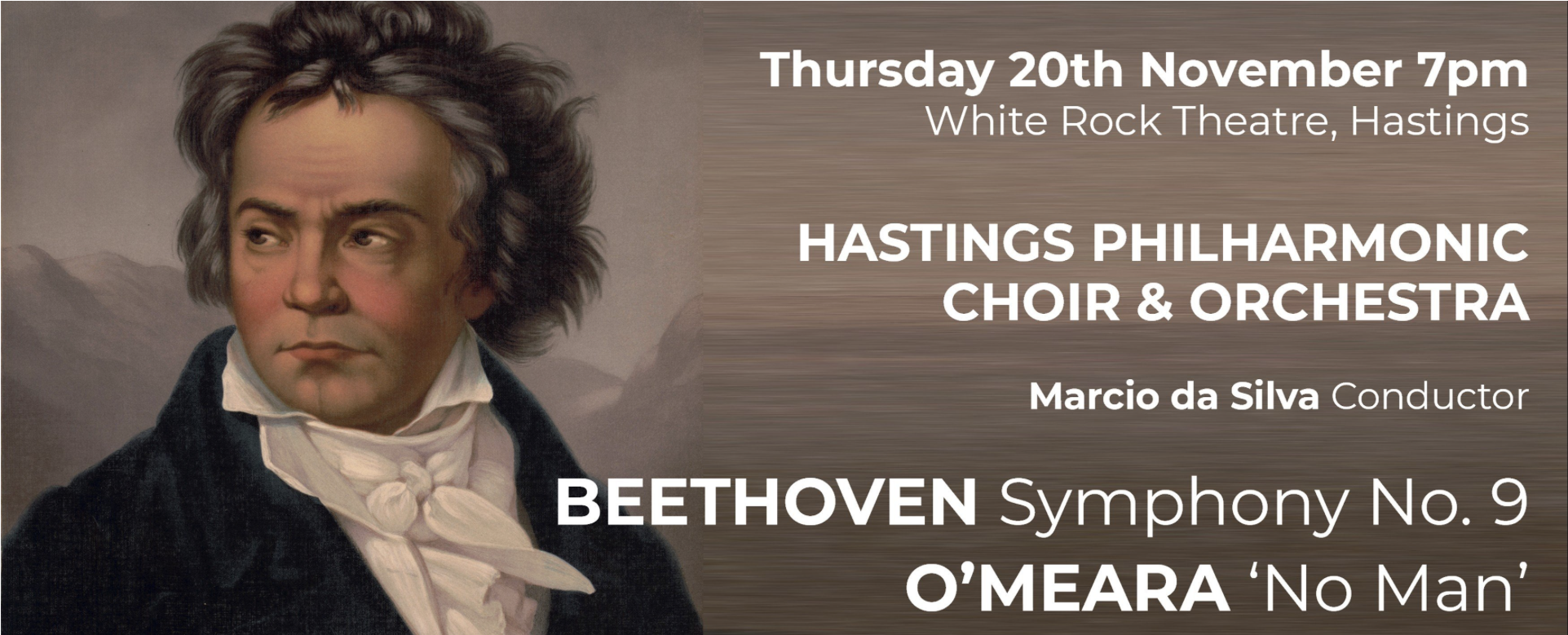 HASTINGS PHILHARMONIC: O’MEARA &amp; BEETHOVEN 9