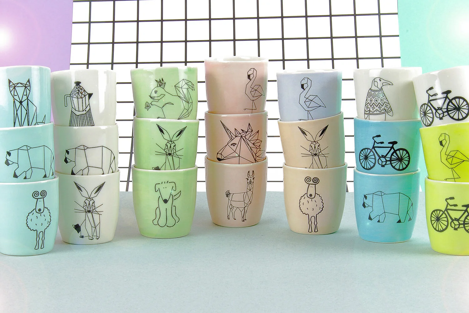 EIERBECHER AUS WIEN HANDGEMACHT