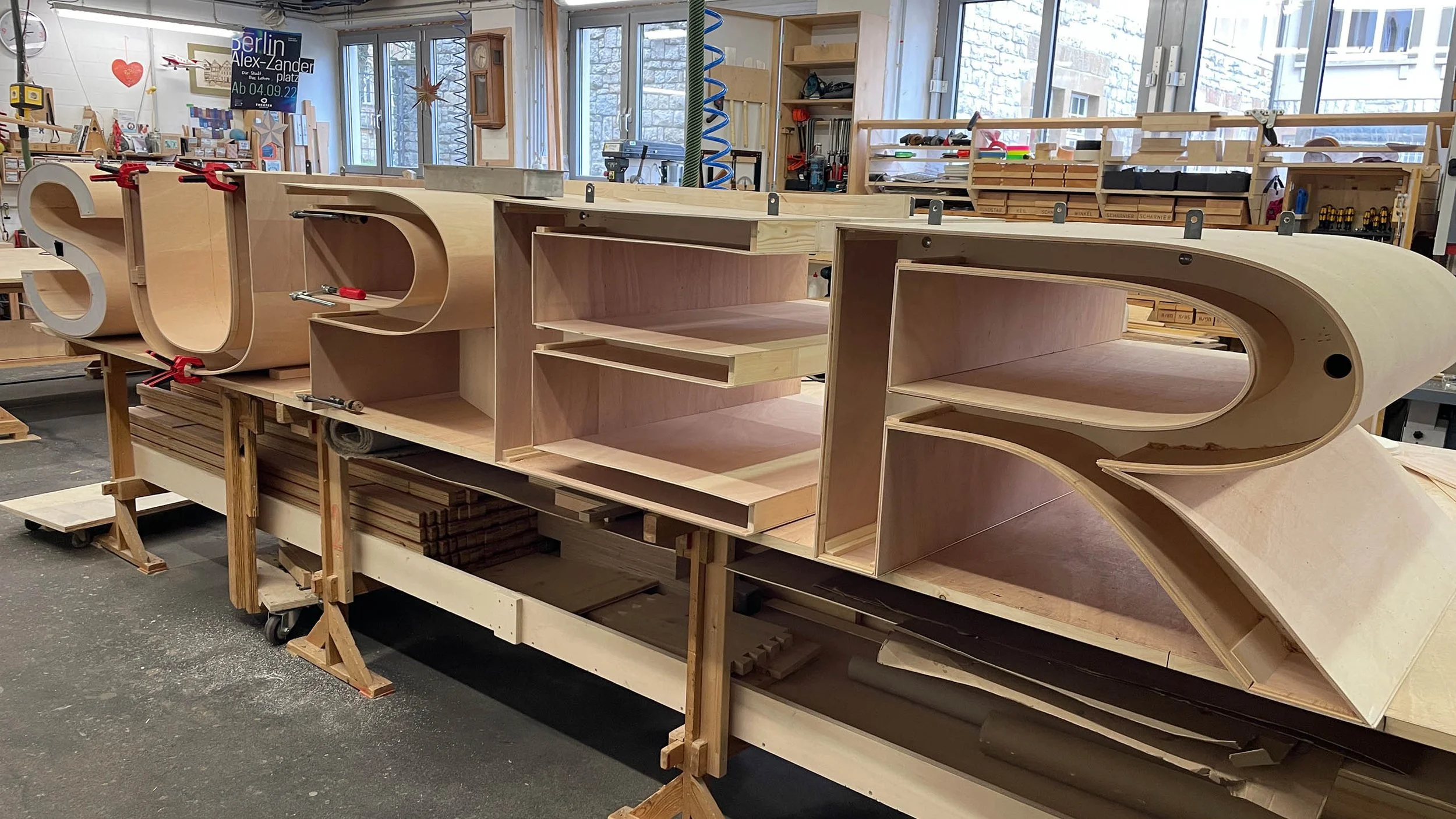 Leuchtschrift Candide 