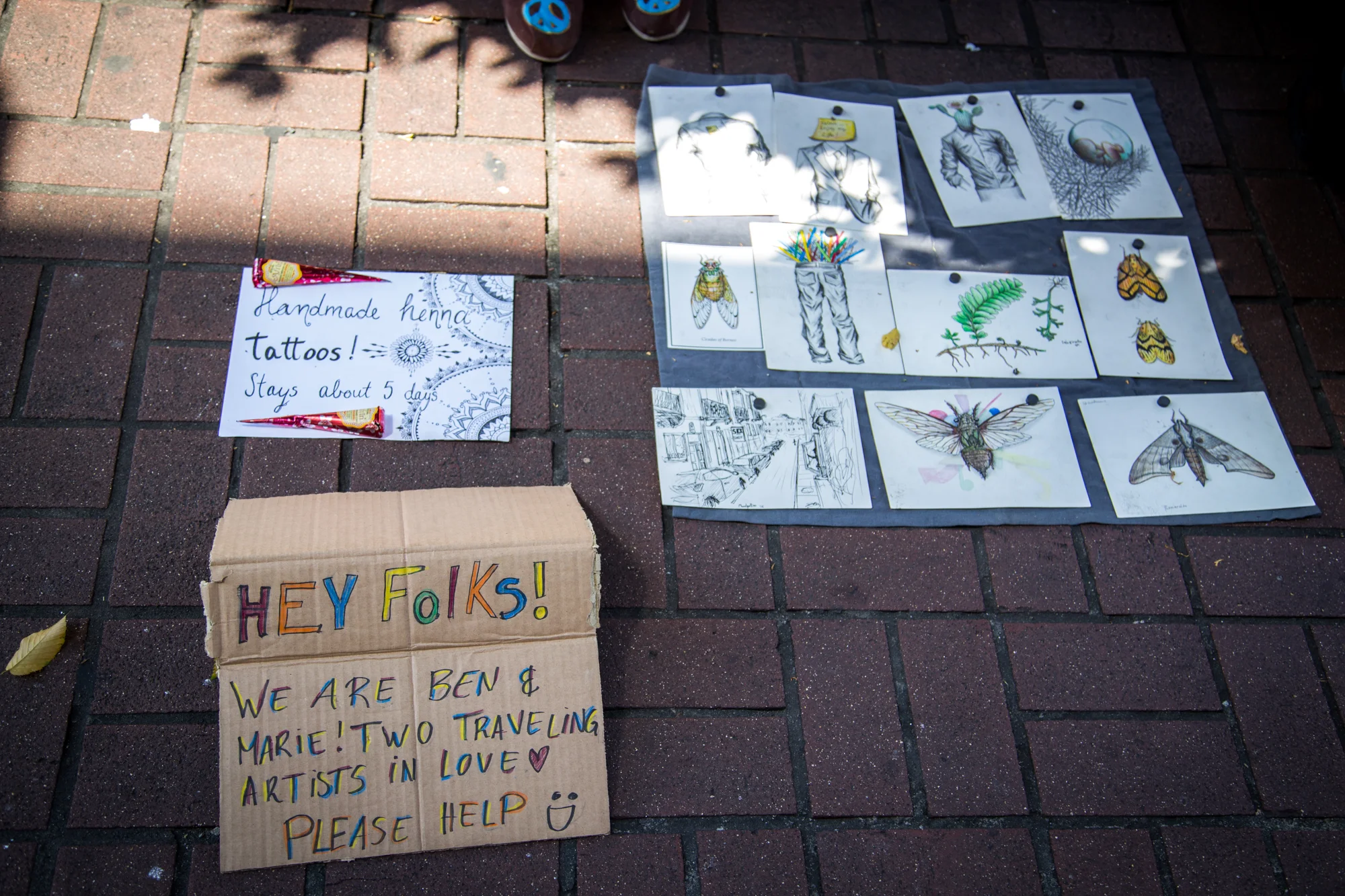 Busking in Victoria