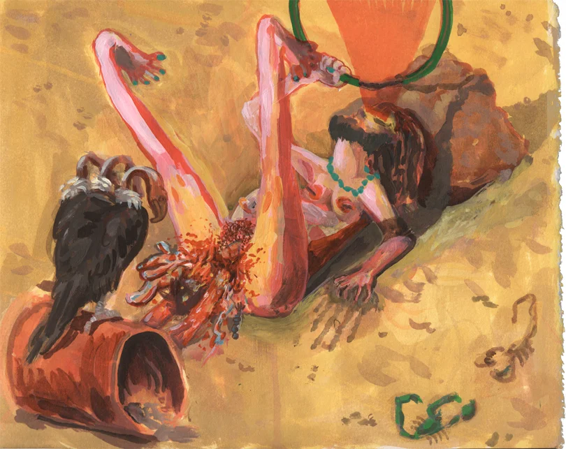 The laughing still born(2015) ©Grant Barnhart