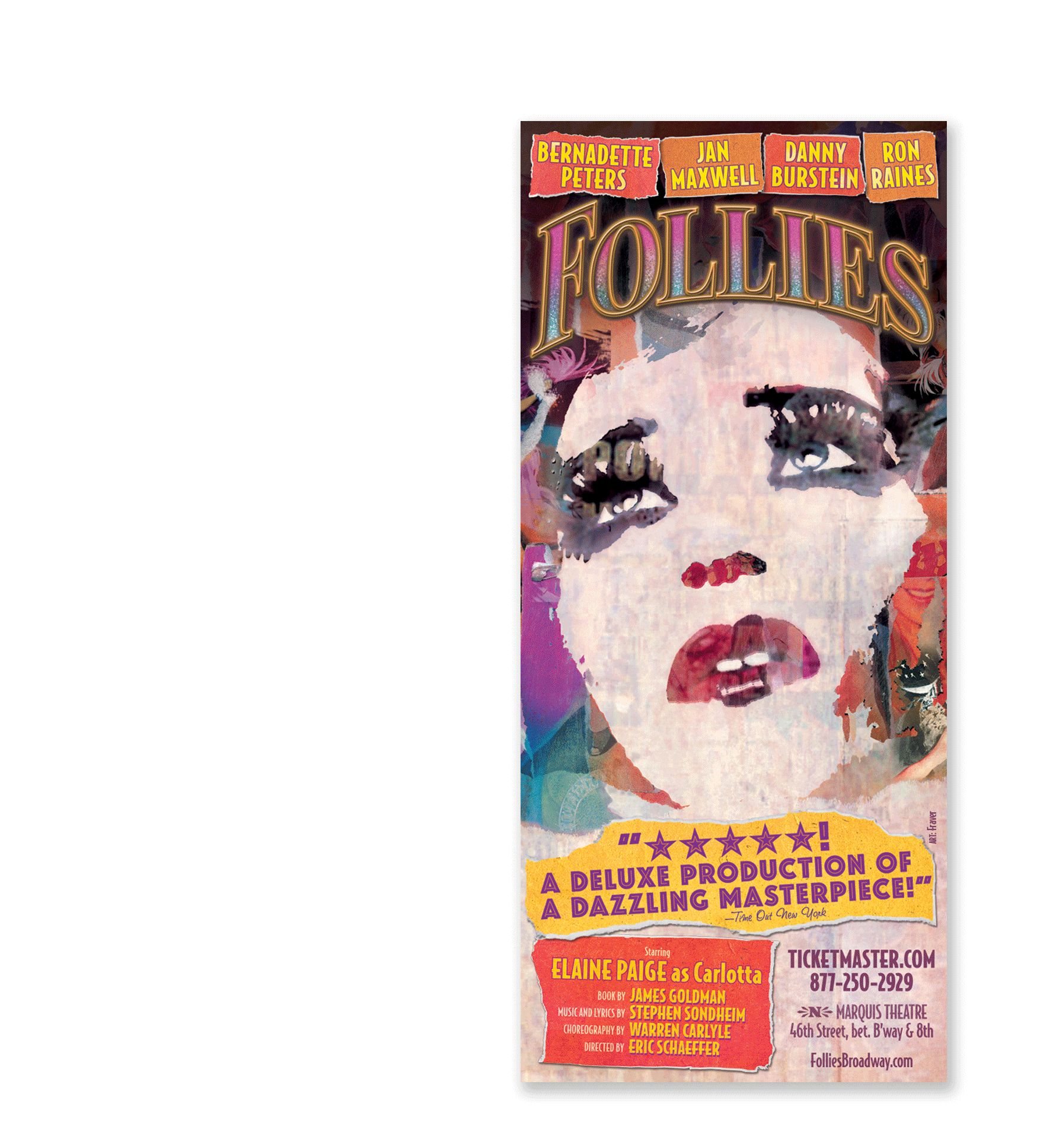 A flyer primarily targeting tourists (aka “CTM”)