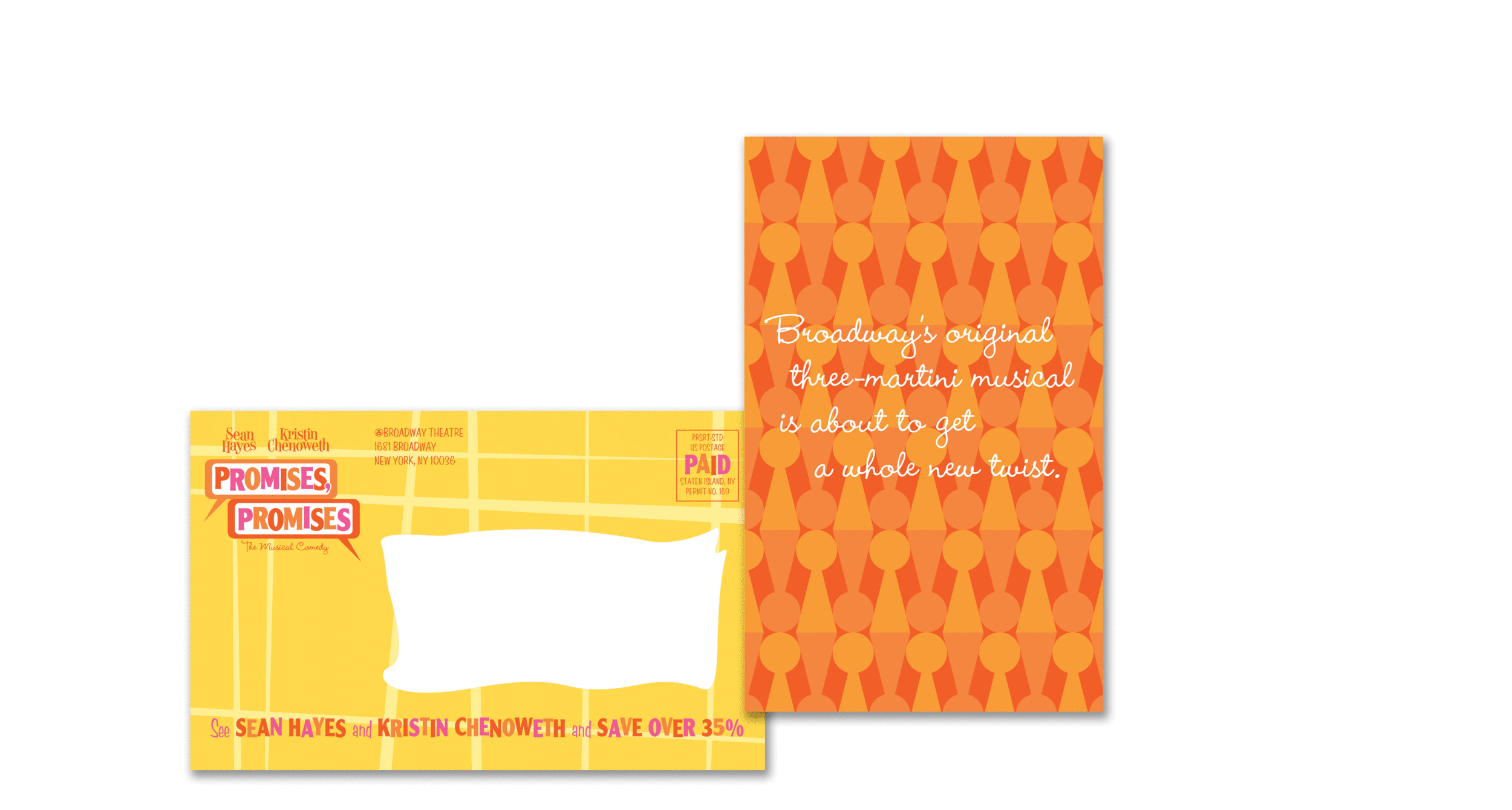 Pre-opening Direct Mail Piece (5" x 8" opens to 20" x 8")