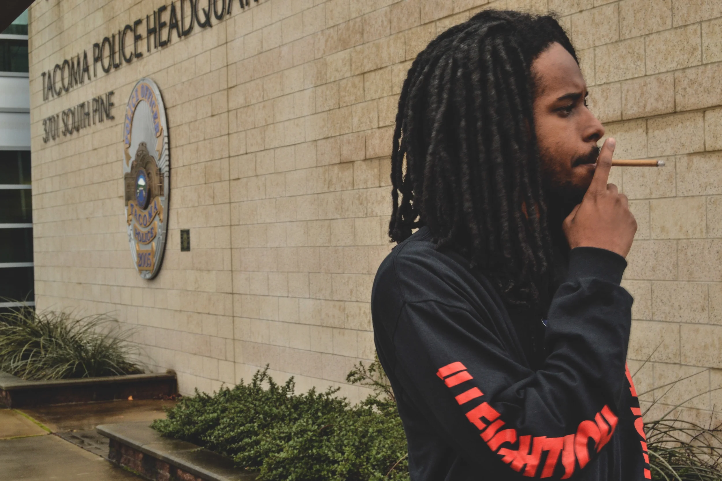 Pictured: KhrisPKream in originally released IFY x eTc longsleeve smoking LOOOUD. Sound the sirens!! NOTE: The L/S pictured above is no longer available for purchase or pre-order.