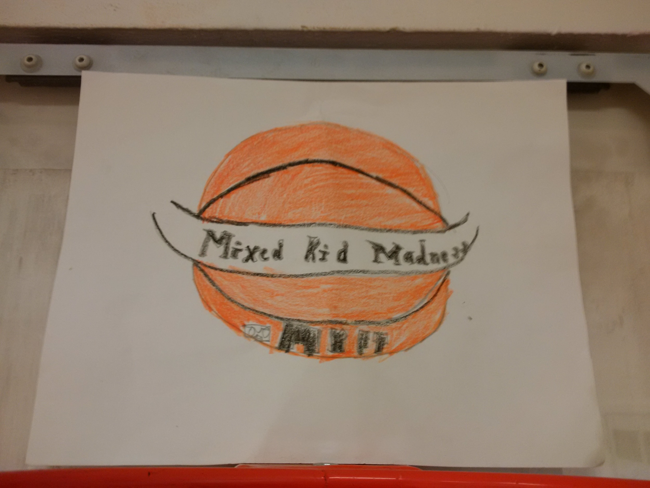 Handmade artwork via Mixed Kid Food Truck.
