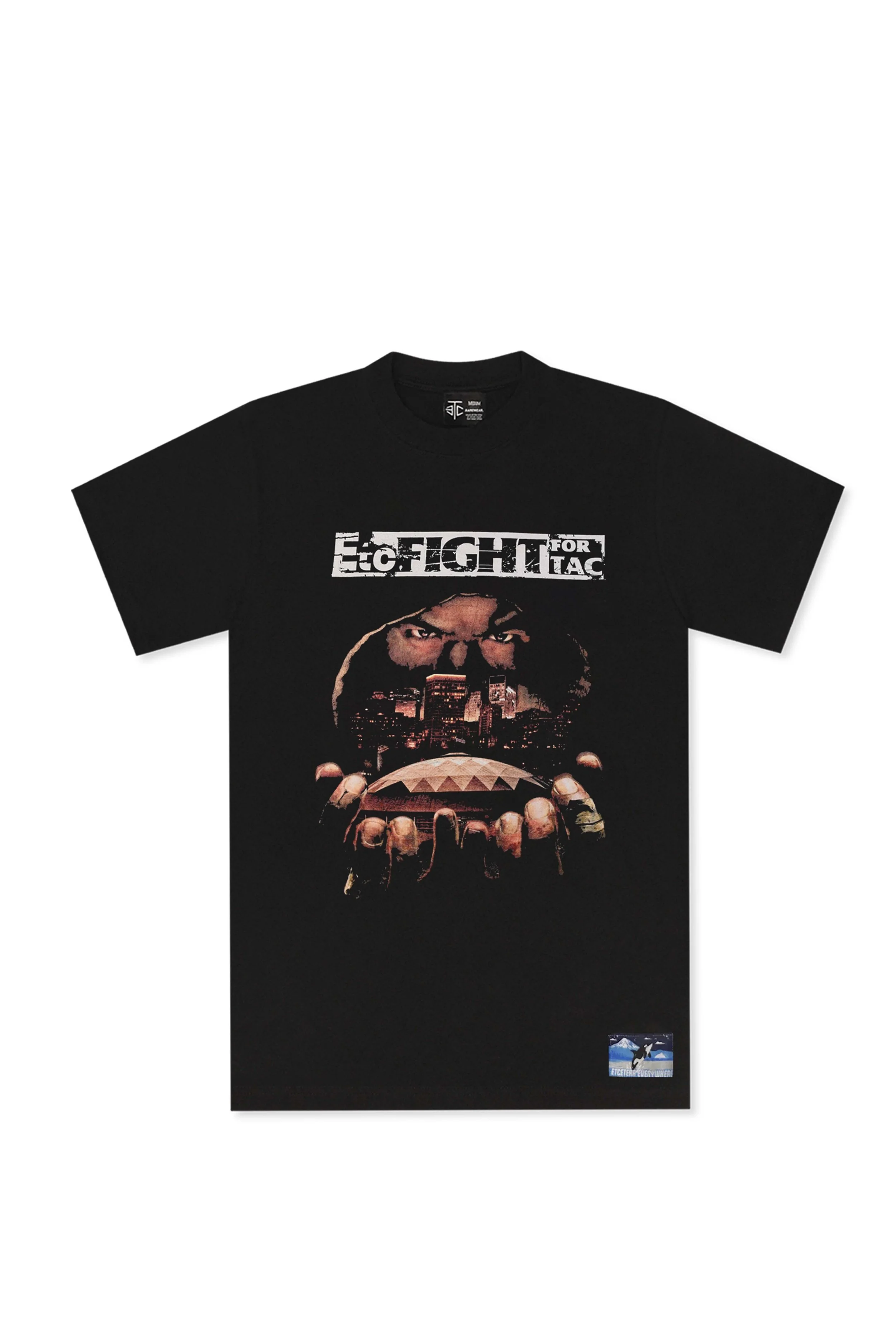 FIGHT FOR TACOMA TEE (BLACK)