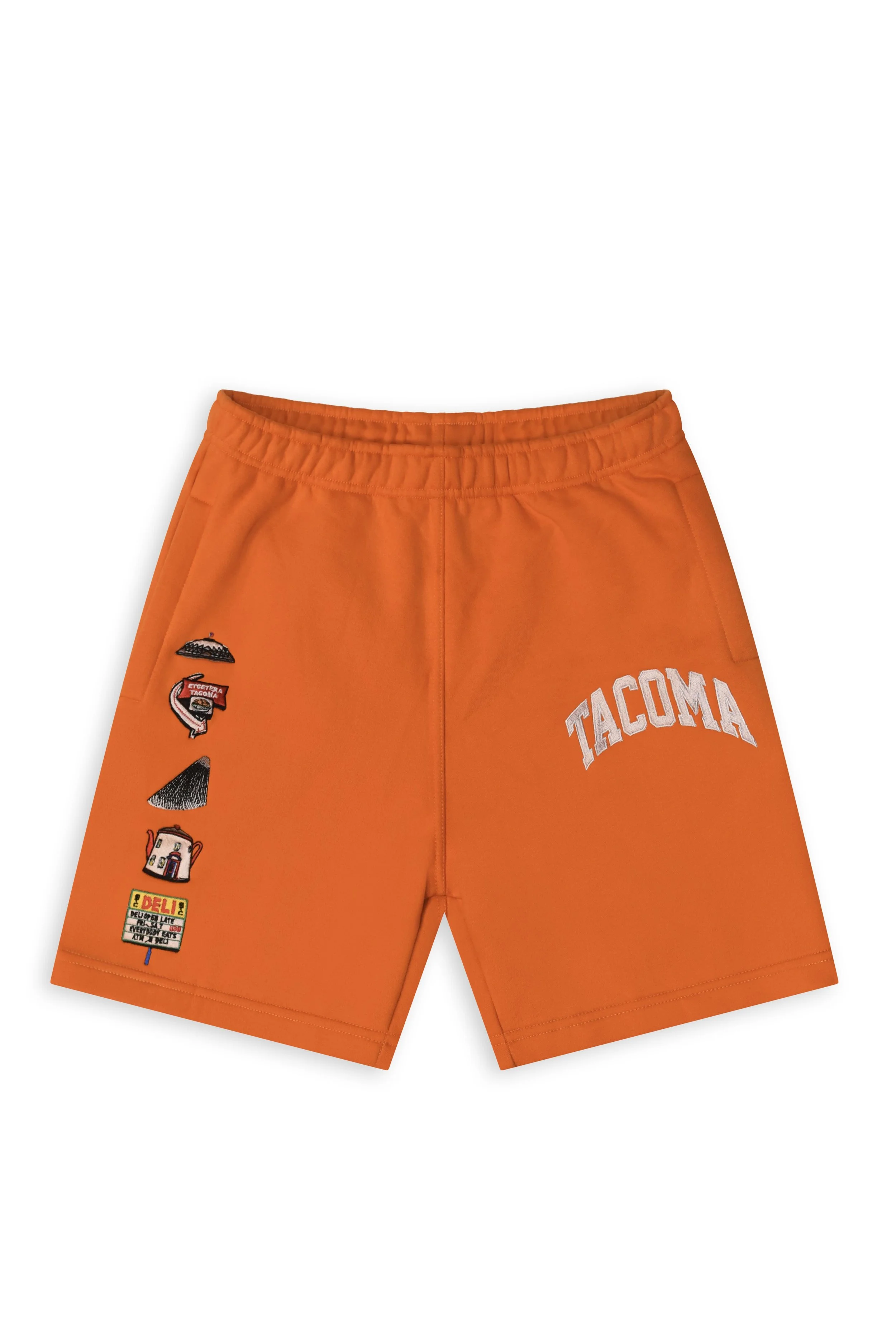 LANDMARKS SHORTS (ORANGE)