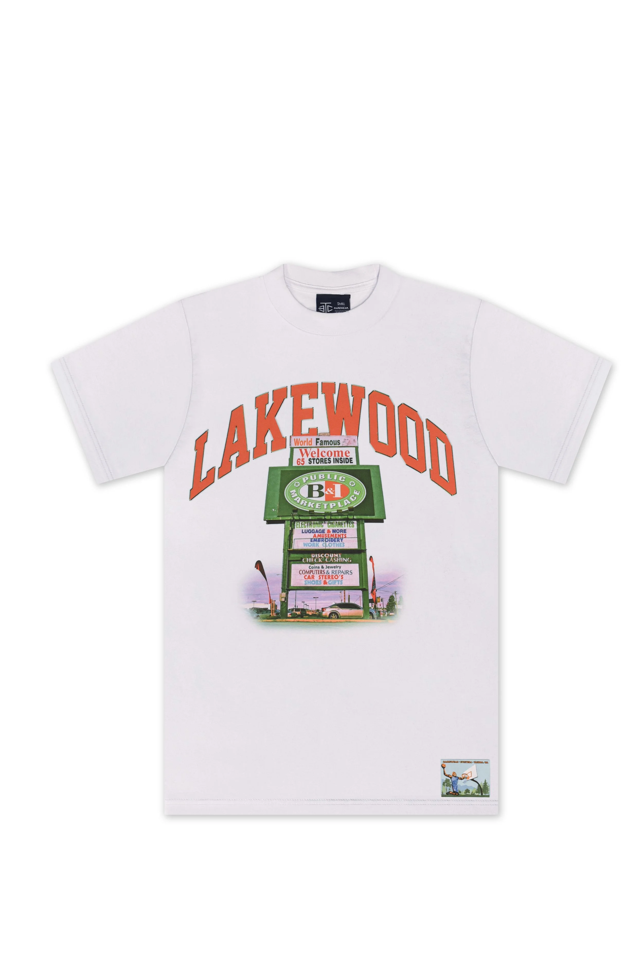 LAKEWOOD TEE (WHITE)