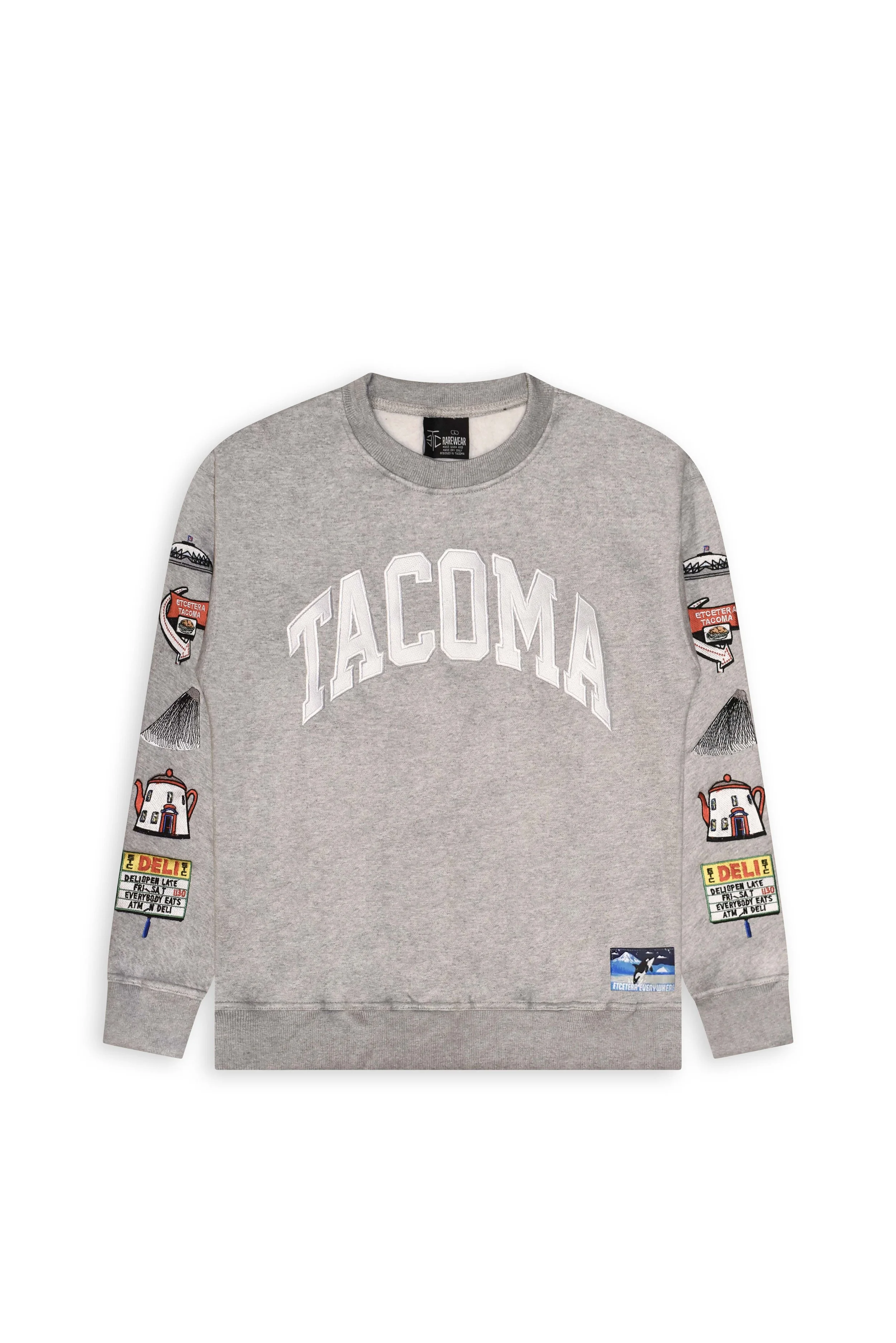 LANDMARKS CREWNECK (GRAY)