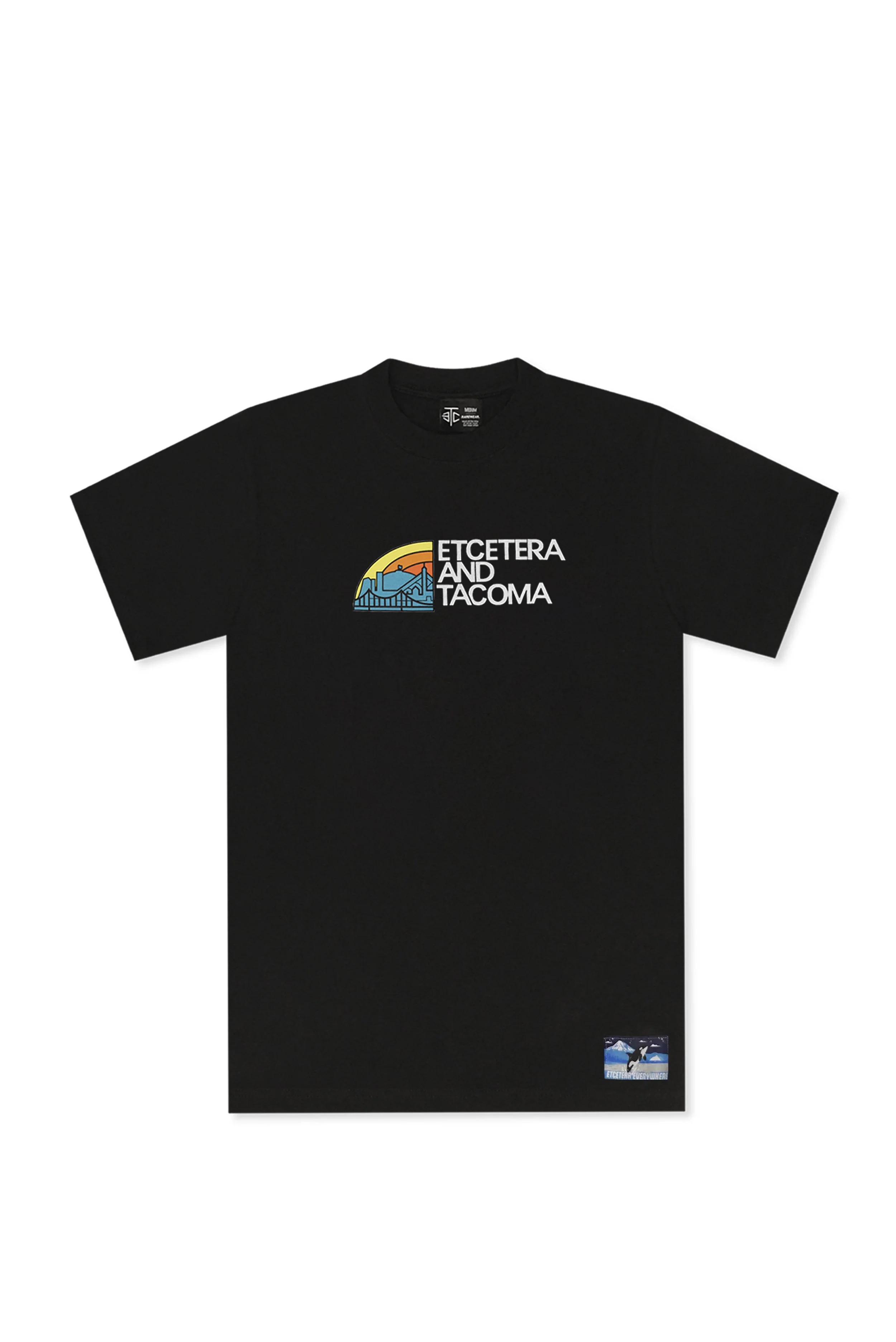 ETCETERA & DAULEY TEE (BLACK)