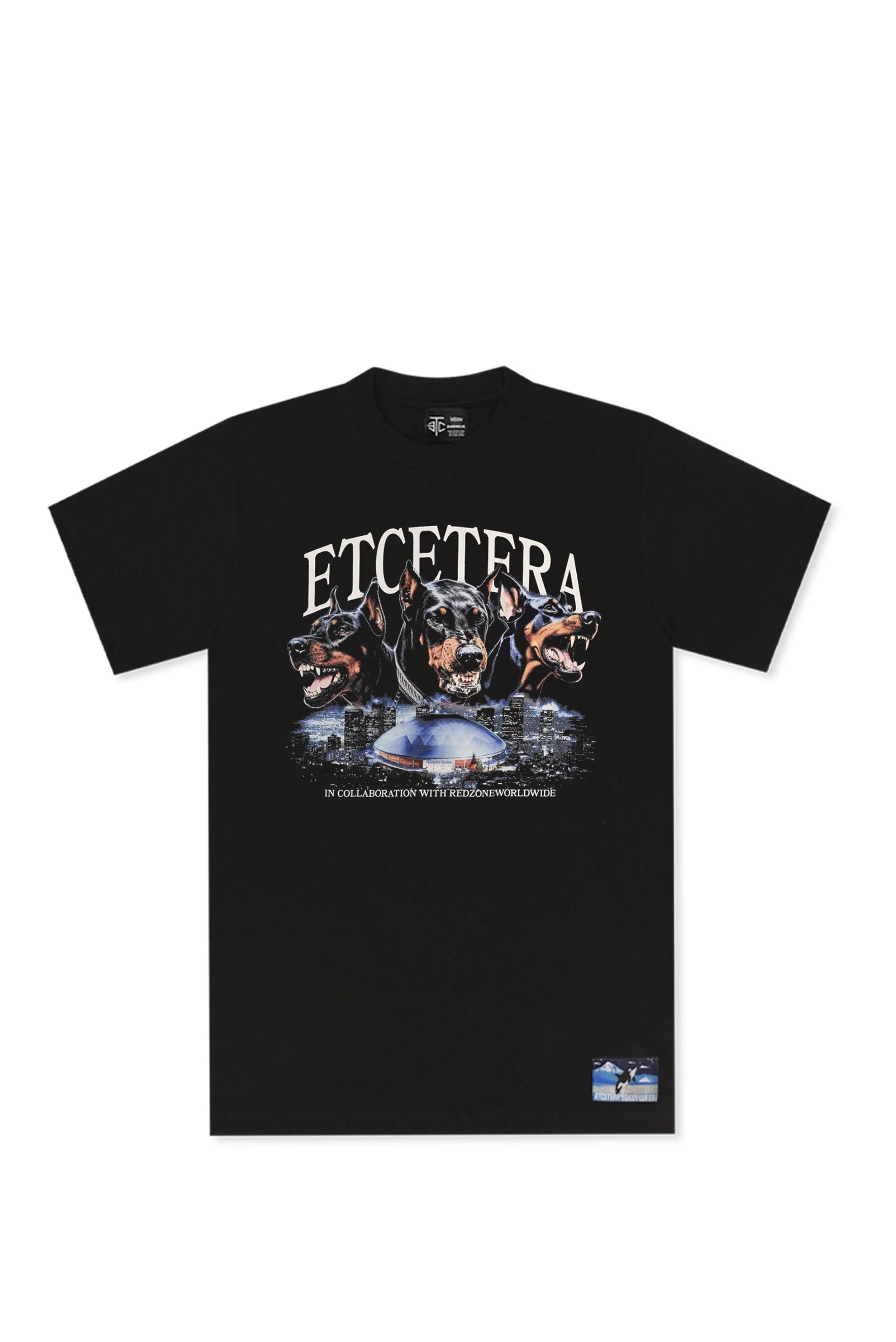 ETC X REDZONE TEE (BLACK)