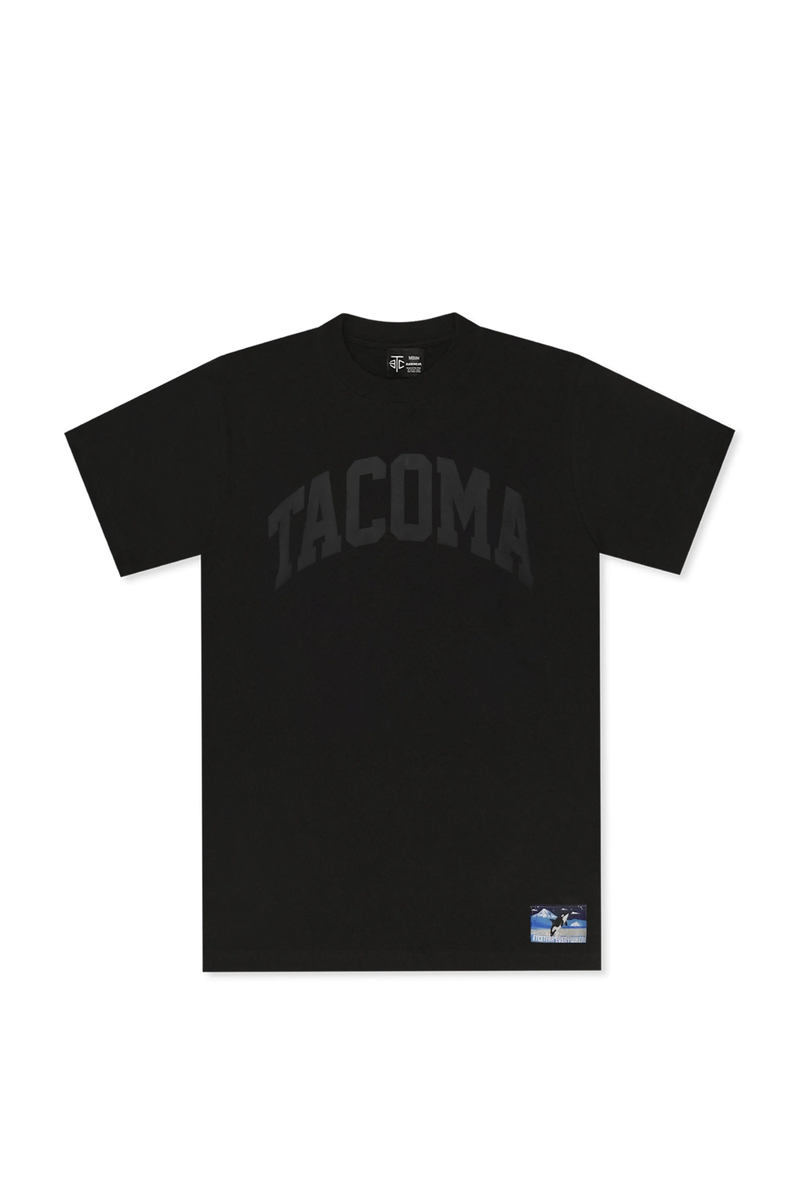 ARCHED TACOMA PUFF (BLACK)