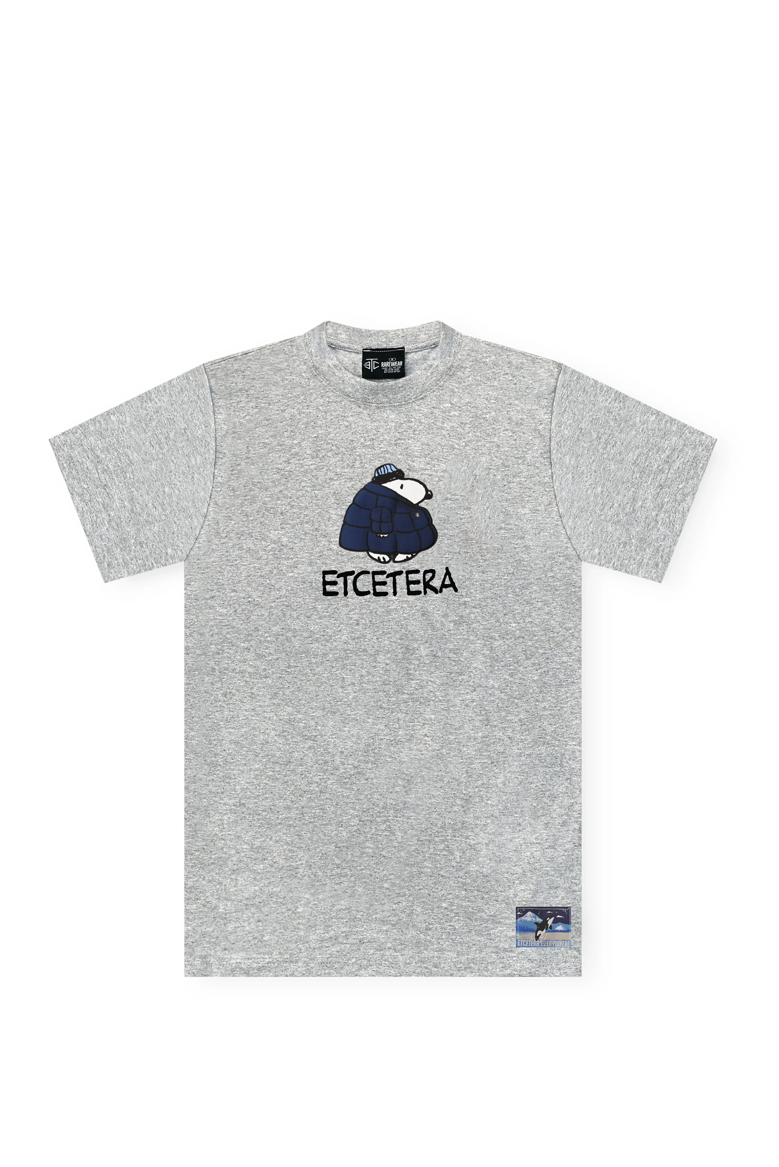 PUFFER SNOOP TEE (GRAY)