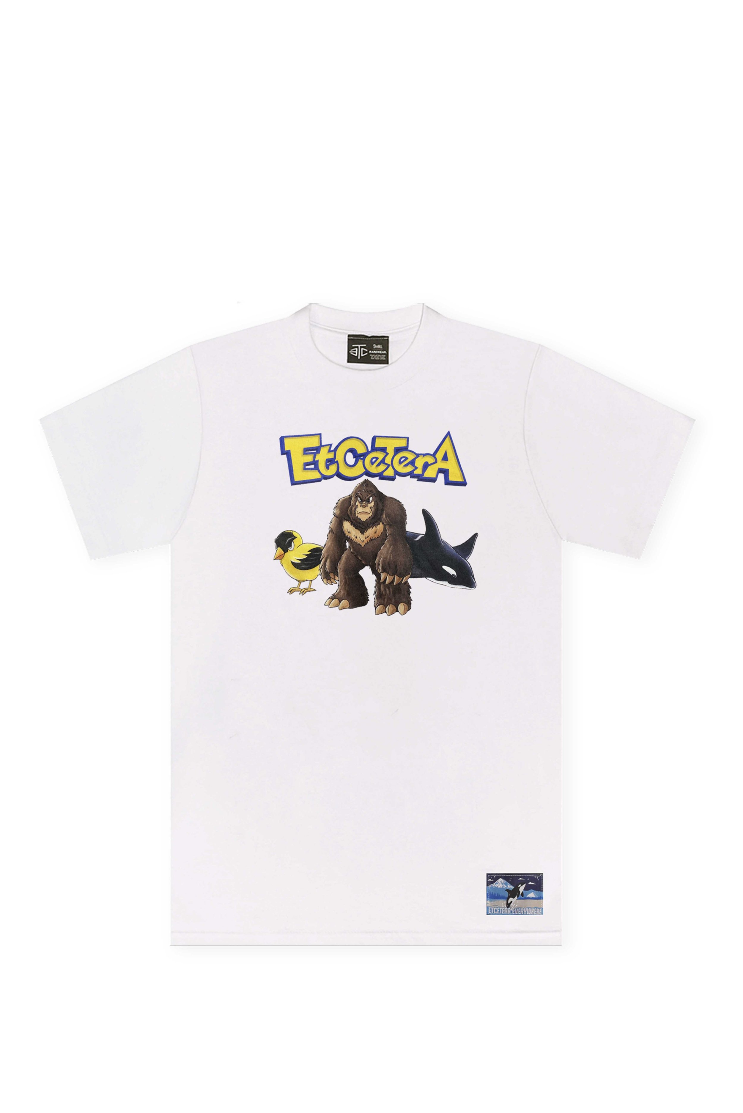 ETCETERAMON TEE (WHITE)