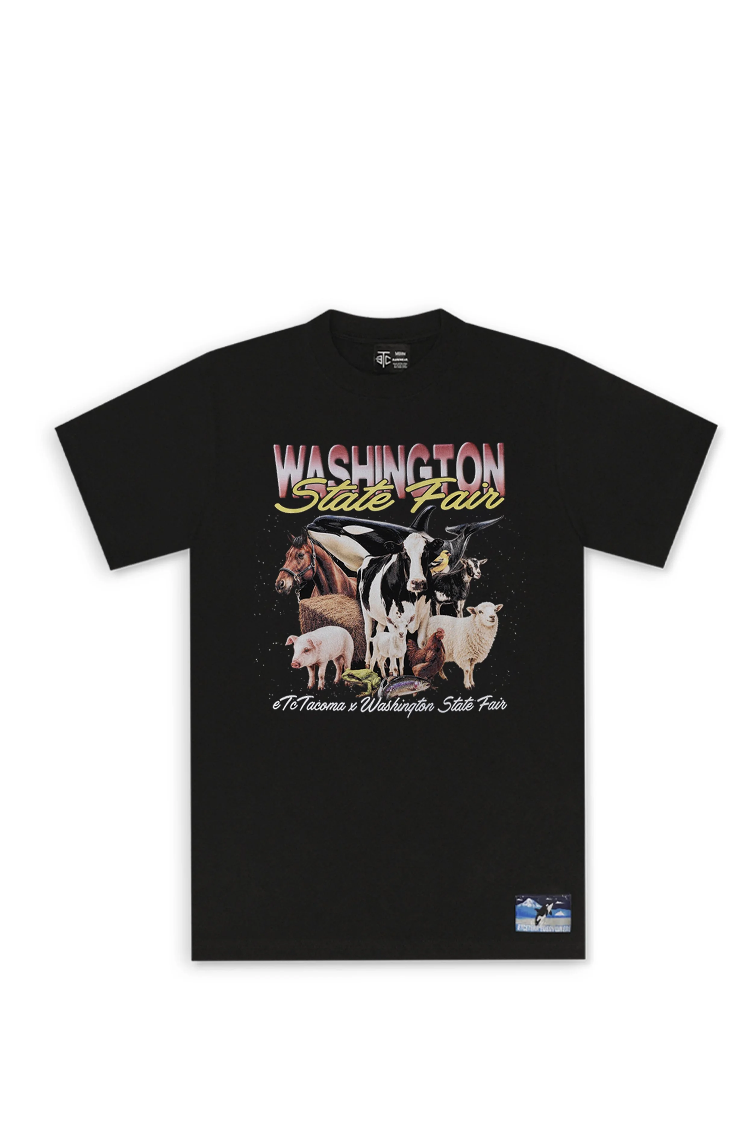 FARM LIFE TEE (BLACK)