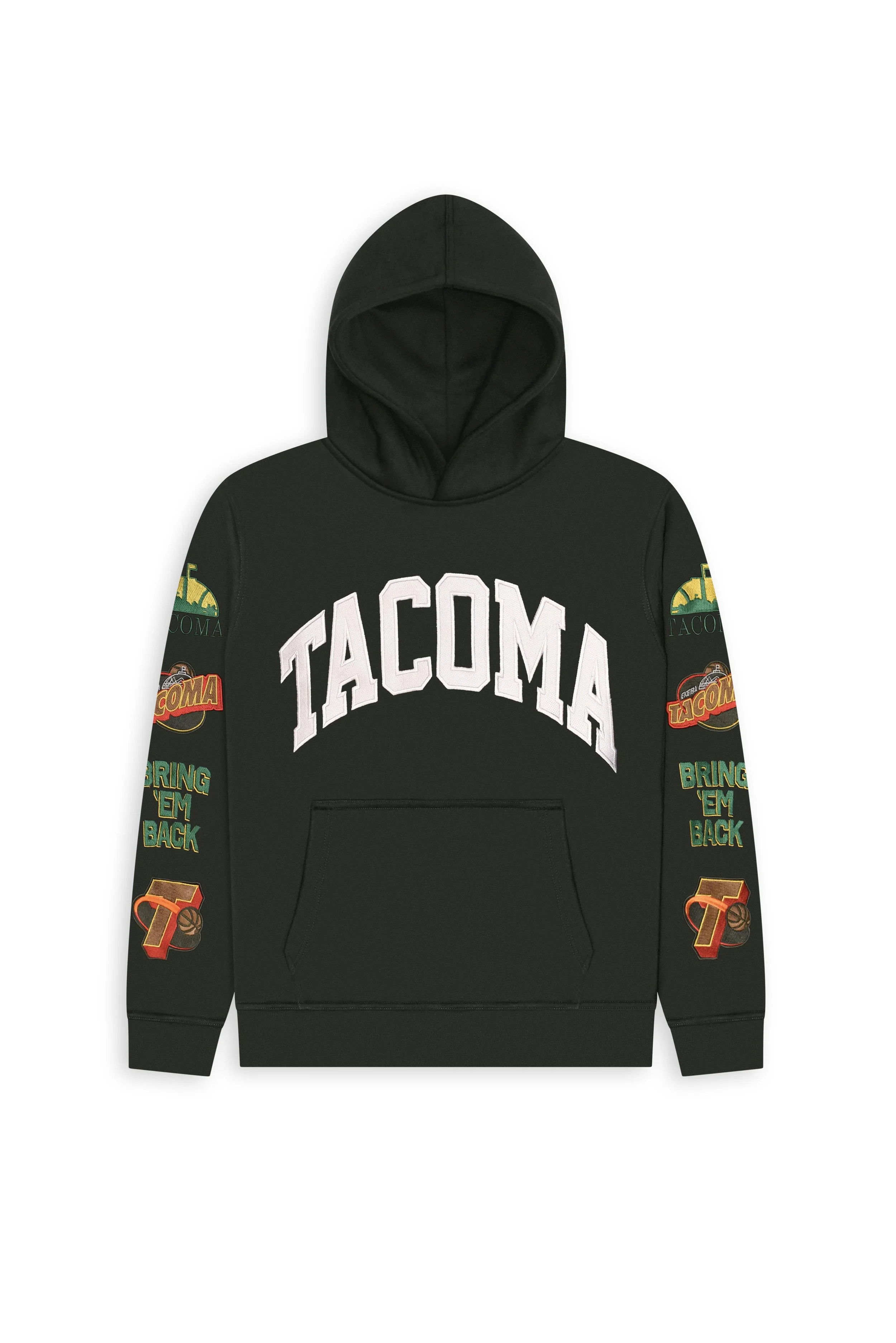 TACOMA SONICS LANDMARKS PULLOVER (GREEN)
