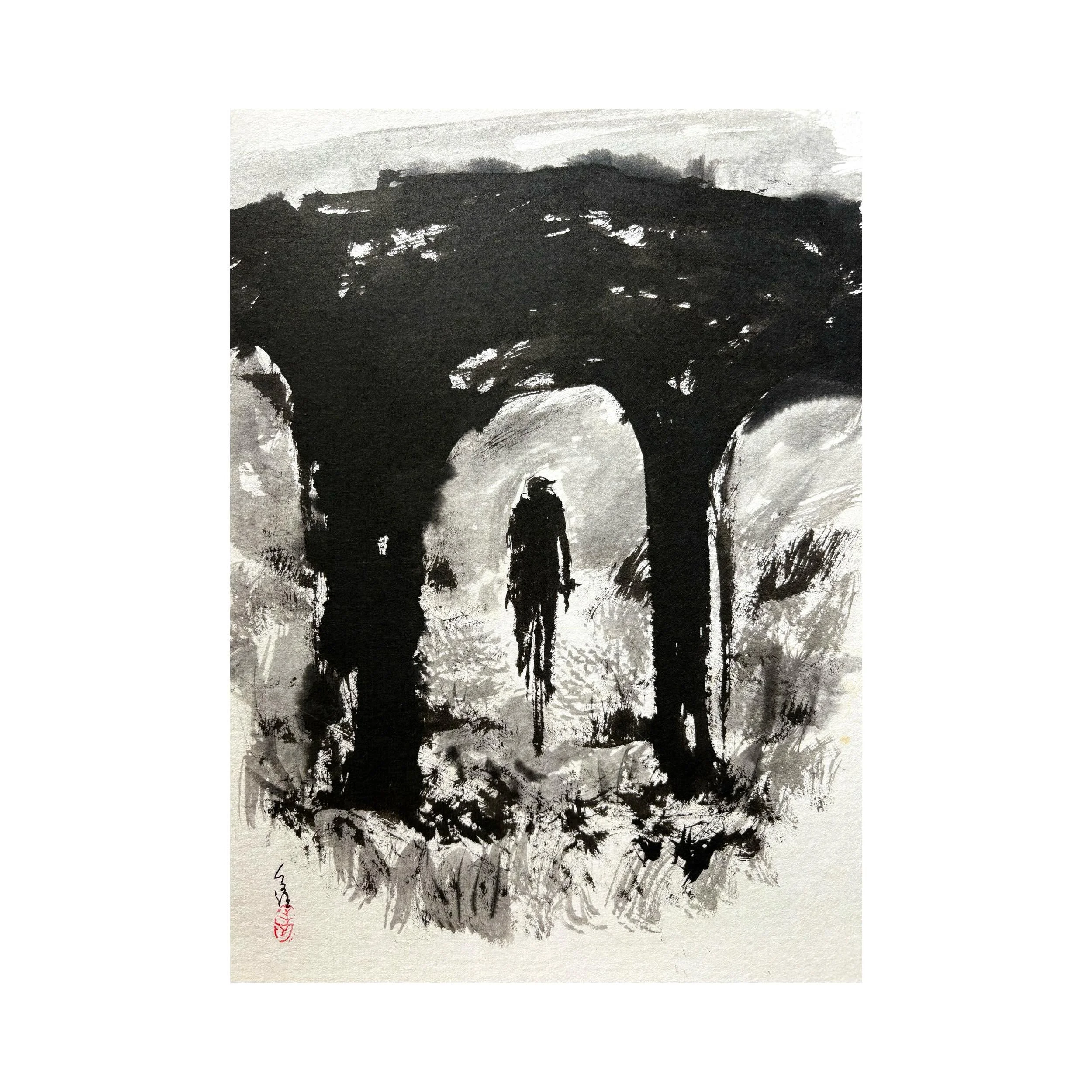 HITORI-Under the brick arch viaduct.jpg