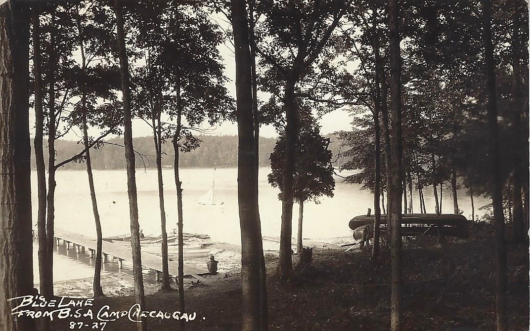 Camp Checaugau Big Blue Lake 1927