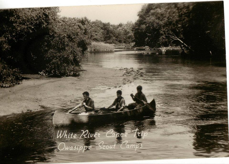 White River Postcard
