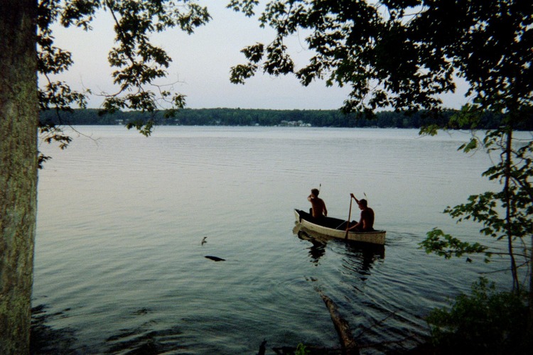OA Canoe on Big Blue Lake