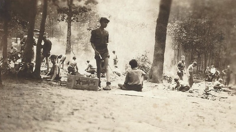 Clearing Brush Circa 1925 (Possibly Checaugau)