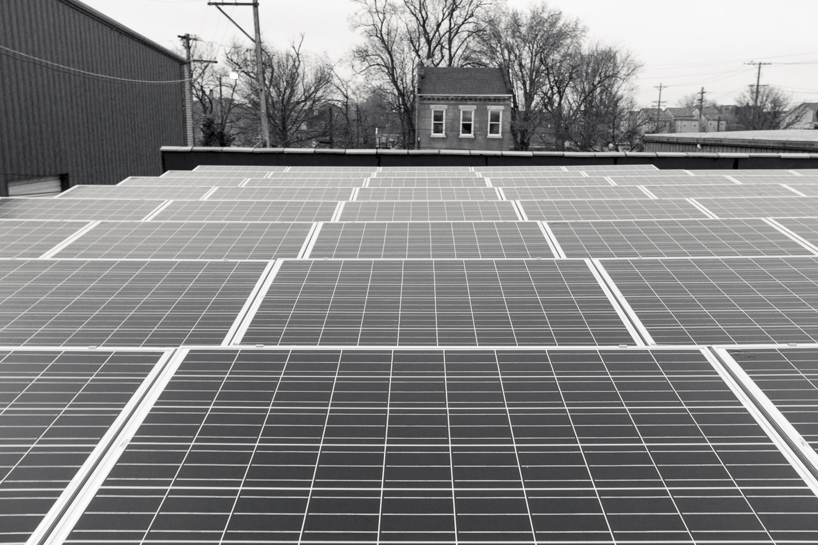Better Life's manufacturing plant is powered by a 50 kW solar system installed on the rooftops of their North St. Louis manufacturing plant.