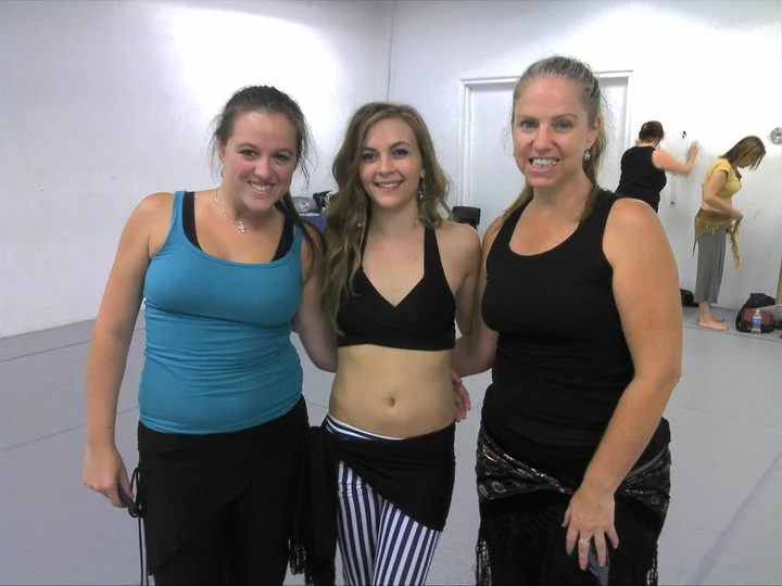 Victoria with students in Houston, TX