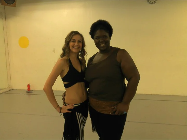 Victoria with student in Houston, TX