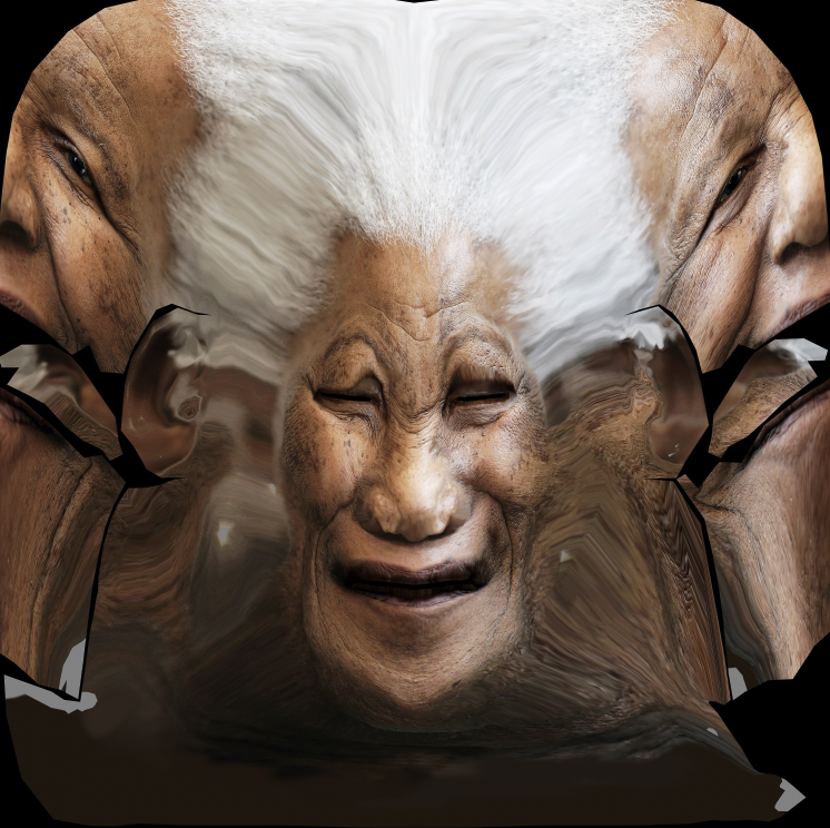 Auto Generated Unwrapped Texture