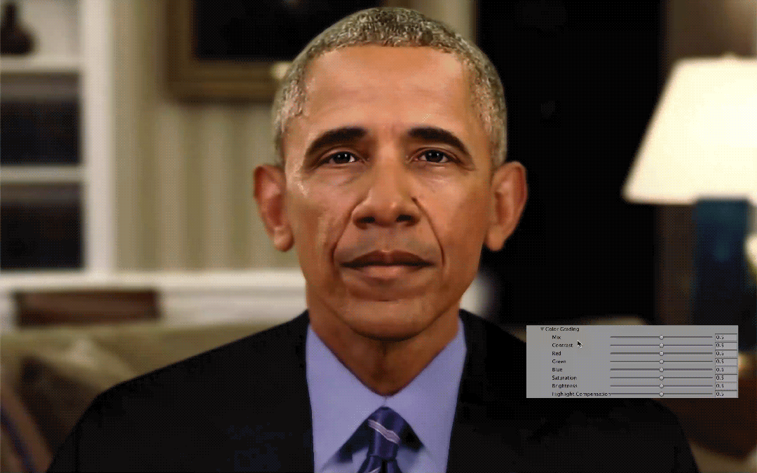 Mix - Controls how much of the color grading settings are going to be seen.
