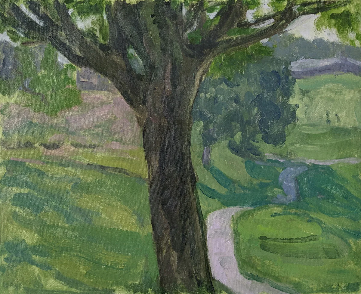 Devou, oil on linen, 13”x 16”