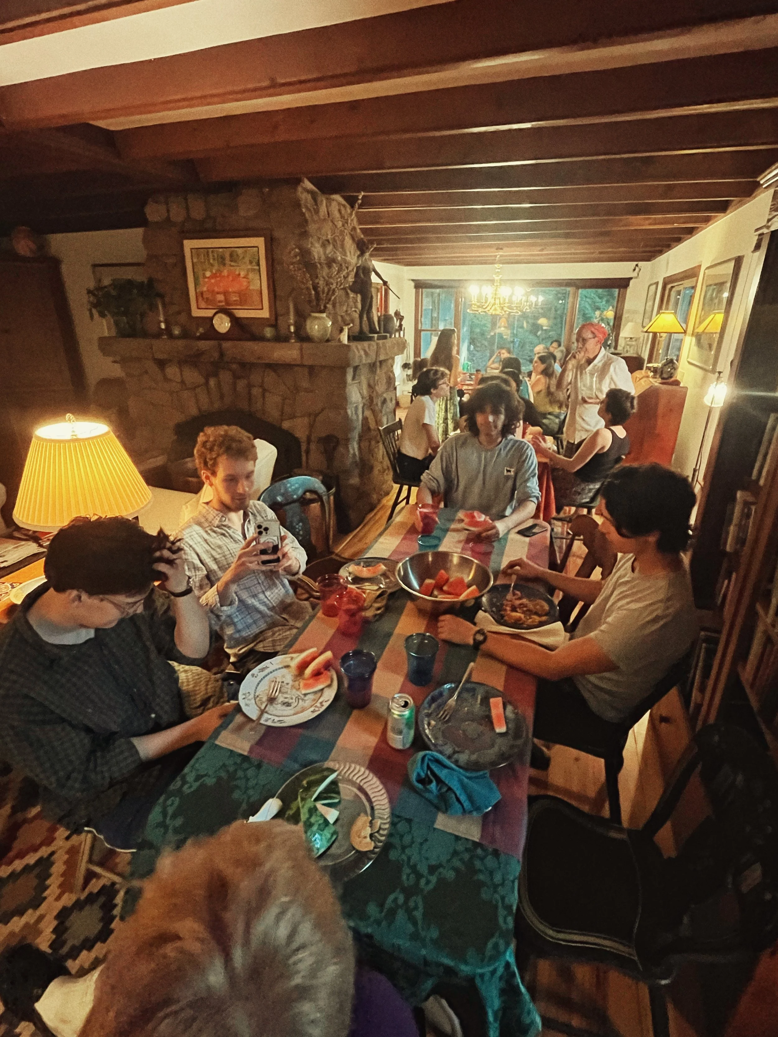 Dinner at Tom and Marilyns 6-24.JPG