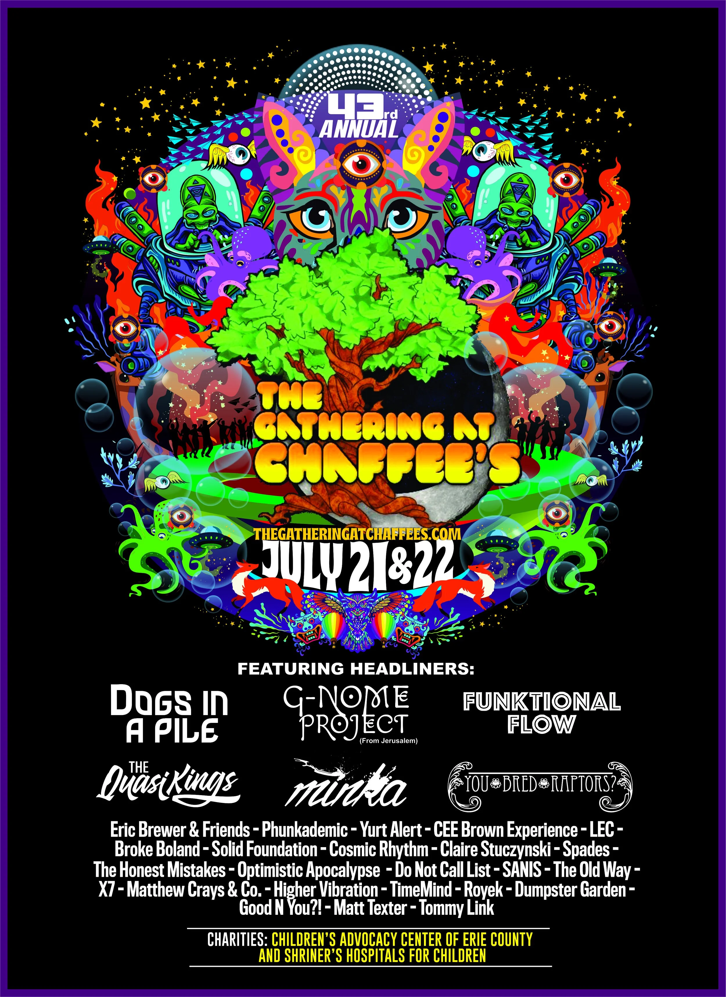 2023 — The Gathering at Chaffee's Music Festival in Girard, Pennsylvania