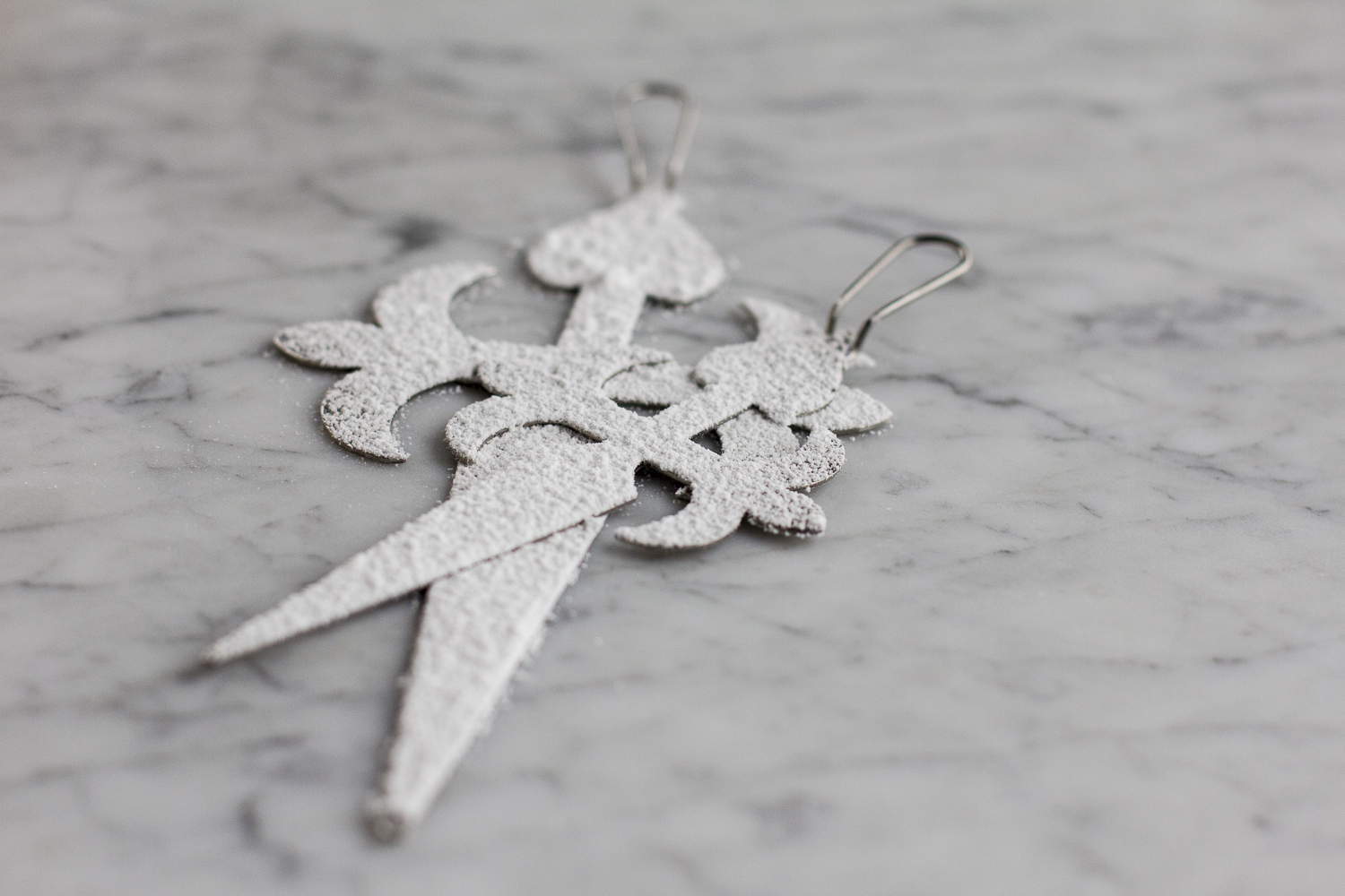 Metal Cross of Santiago for making Tarta de Santiago © 2014 Helena McMurdo
