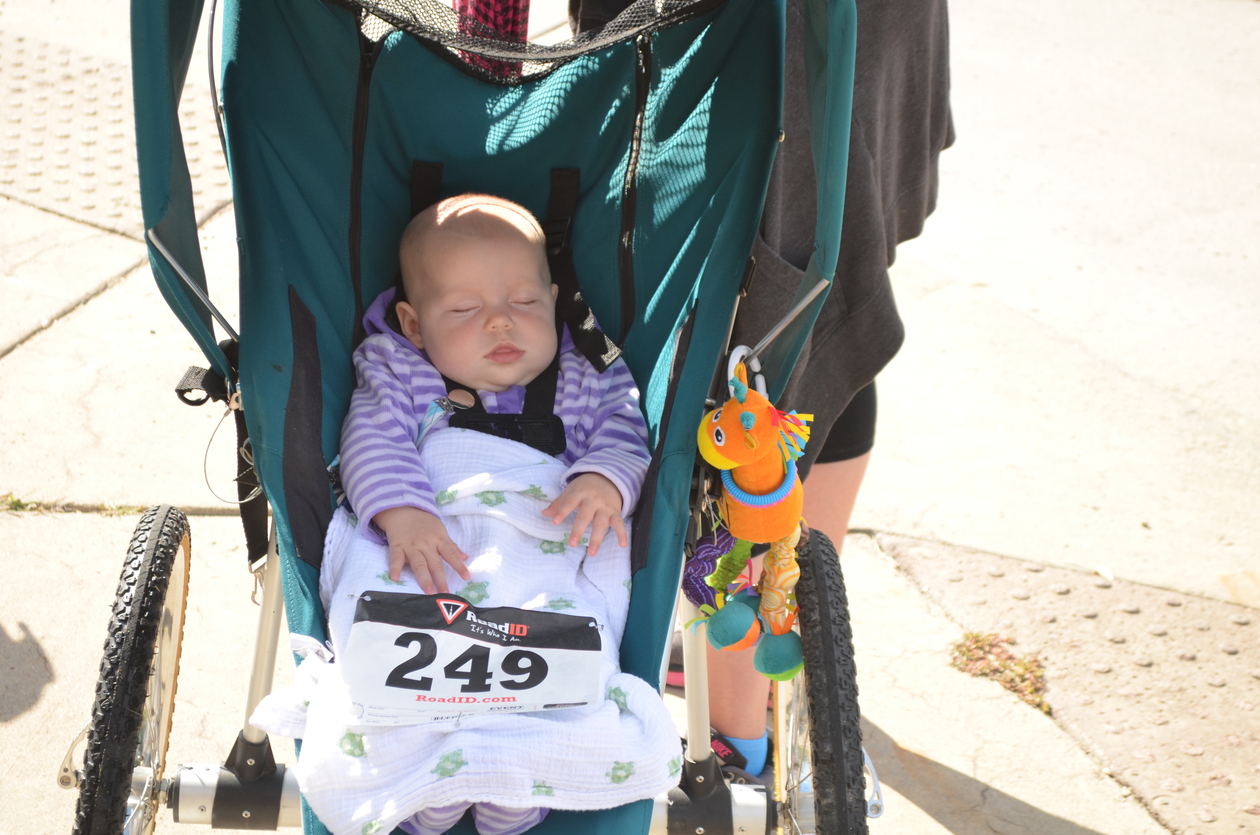 This baby got her PR!