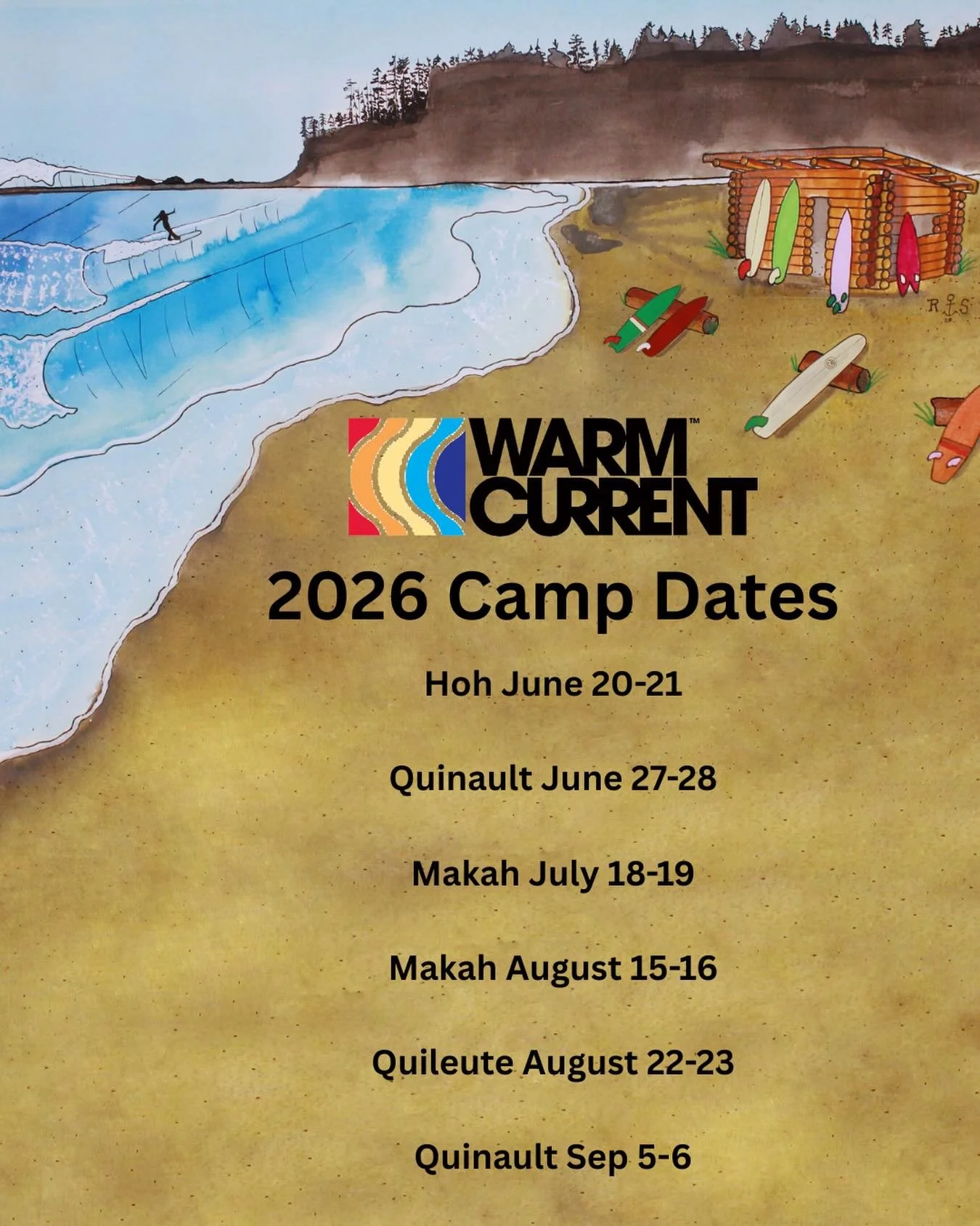 2026 Camp Dates are here! 🏄🏄&zwj;♀️🏄&zwj;♂️