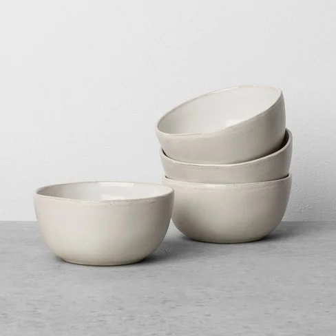 tiny white bowls - 65