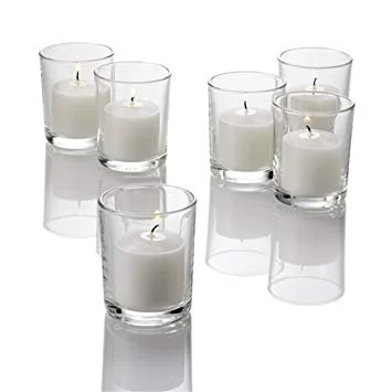 shot glass votives - short 135, tall 180