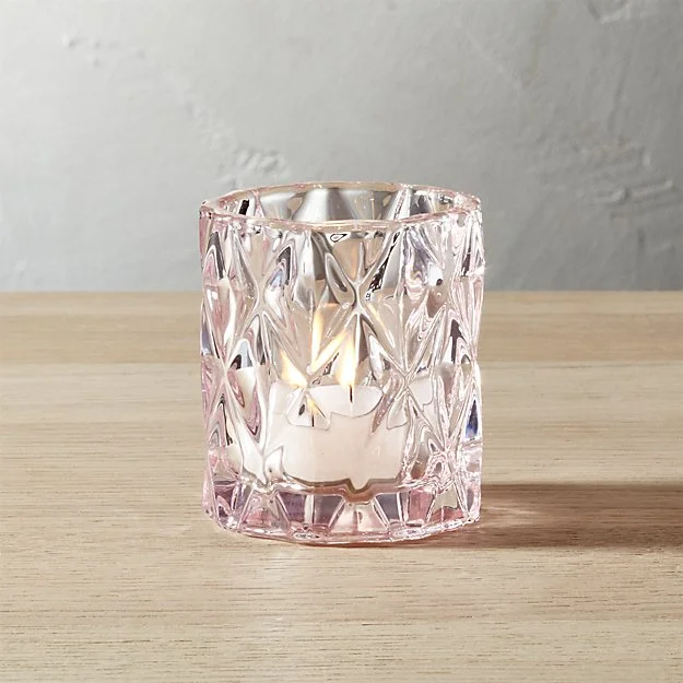 pink votives - 110