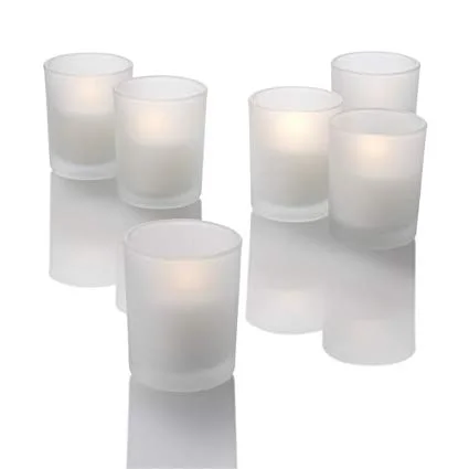 frosted votives - 135
